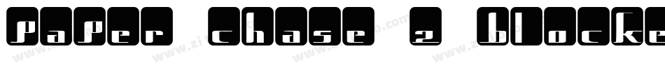 paper chase 2 blocked inside字体转换